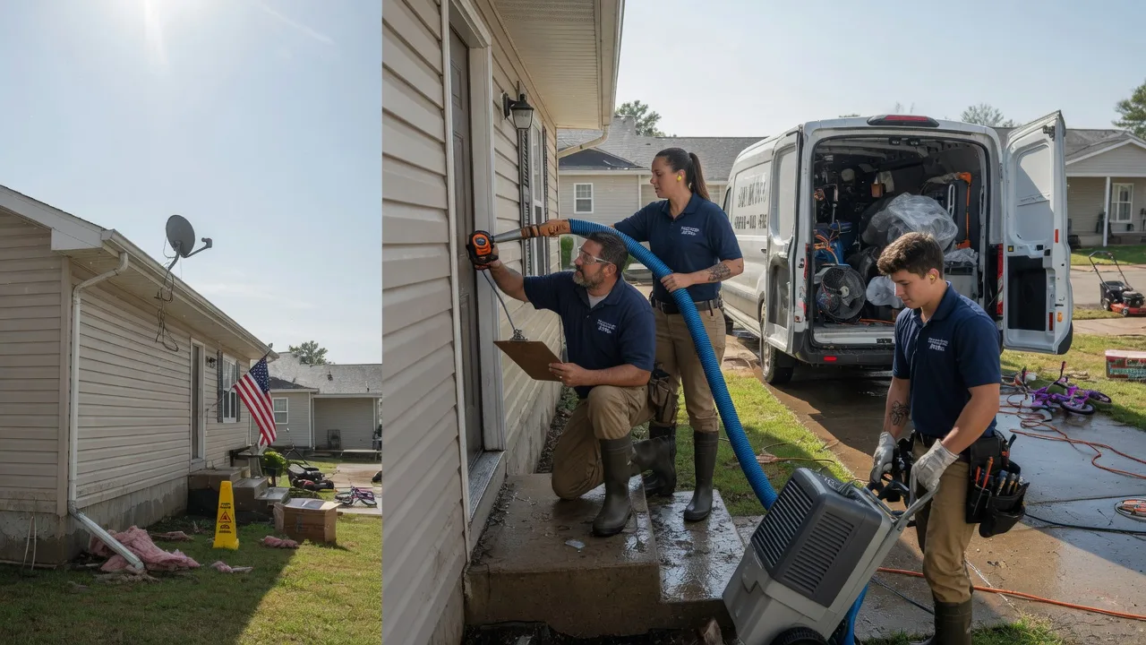 Ceiling Water Damage Restoration in Severn, NC near me
